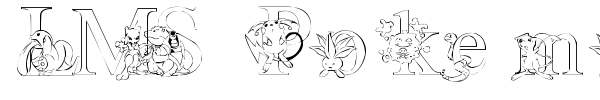 LMS Pokemon Master font preview